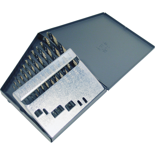 Drill Sets, 13 Pieces, High Speed Steel Duraquip Inc