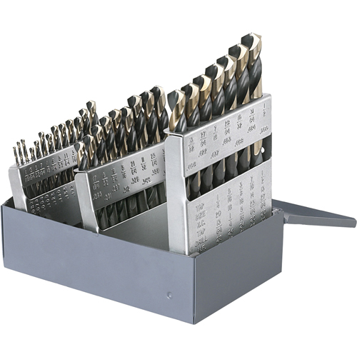 Drill Sets, 29 Pieces, High Speed Steel Duraquip Inc