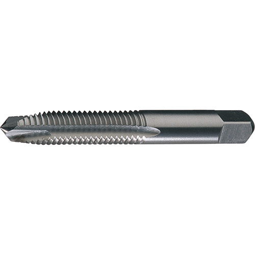 Spiral Point Taps, HSS, Bright Finish, High Speed Steel, 10-24 Thread, 2-3/8" L Duraquip Inc