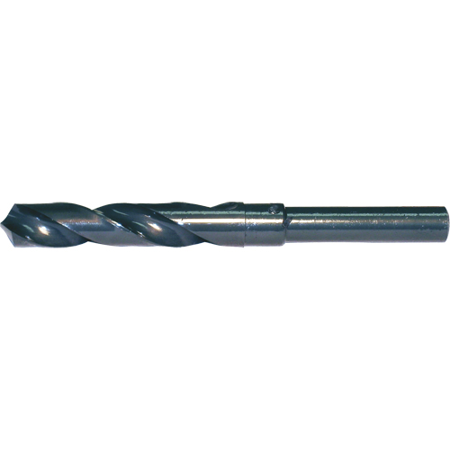 1/2" Reduced Shank Drill Bit, 1/2", High Speed Steel, 3-1/8" Flute, 118° Point Duraquip Inc