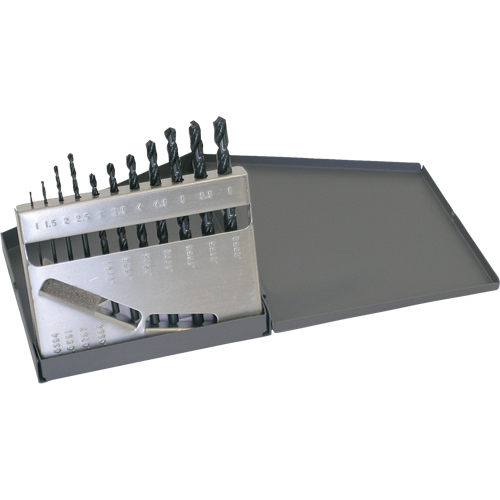 Jeux de forets, 11 morceaux, Acier rapide Duraquip Inc