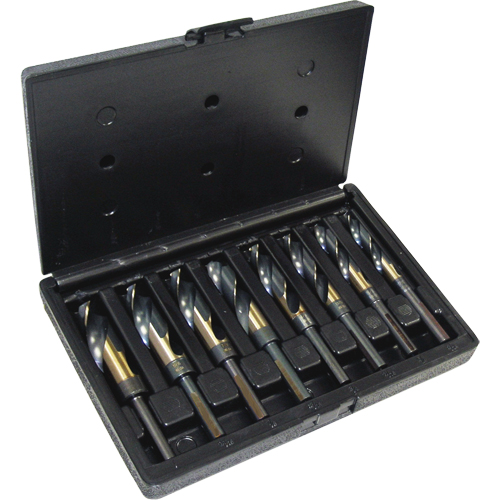 Jeux de forets, 8 morceaux, Acier rapide Duraquip Inc