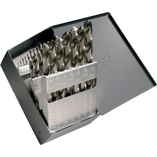 Drill Sets, 29 Pieces, High Speed Steel Duraquip Inc