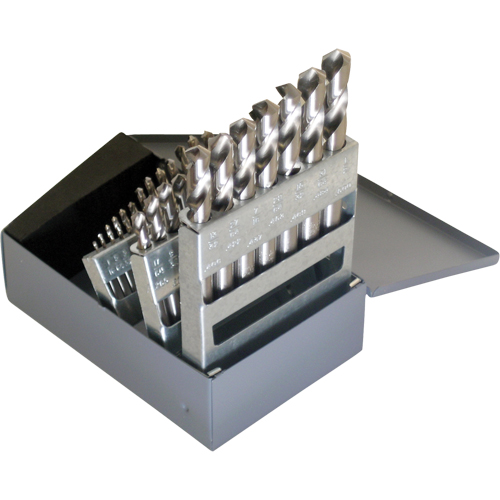 Drill Sets, 29 Pieces, High Speed Steel Duraquip Inc