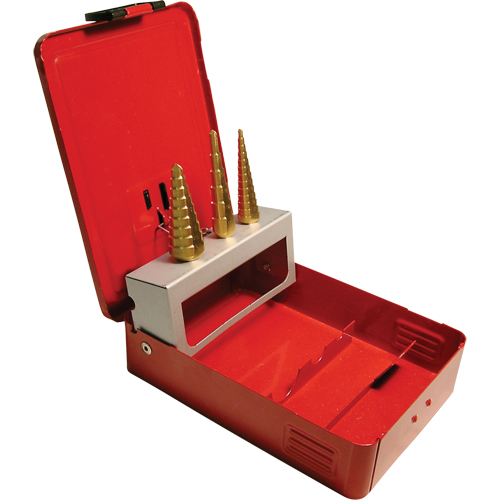 Step Drills, 3 Pieces, High Speed Steel Duraquip Inc
