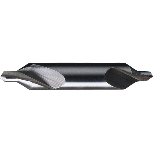 Bright Finish Combined Drill & Countersink, #0, High Speed Steel Duraquip Inc