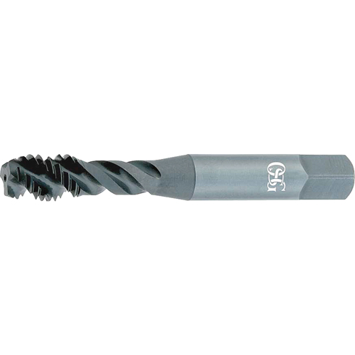 HY-PRO&reg; Spiral Flute Tap, High Speed Steel, 8-32 Thread, 2-1/8" L Duraquip Inc