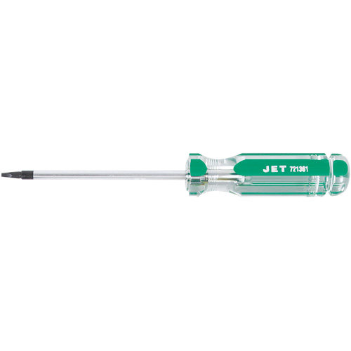Square Jumbo Handle Screwdriver, #1 Tip, Round, 4" L, Plastic Handle Duraquip Inc