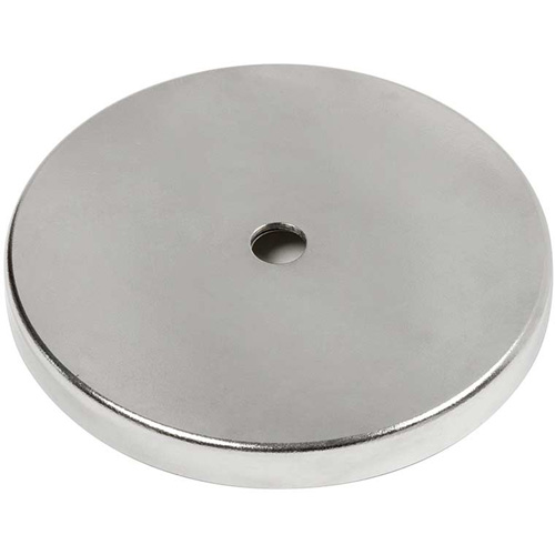 Low Profile Cup Magnets, 1-1/4" Dia., 35 lbs. Pull Duraquip Inc