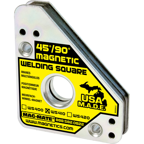 &eacute;querres de soudage magn&eacute;tiques, 3-3/4" lo x 3/4" la x 4-3/8" h, 75 lb Duraquip Inc