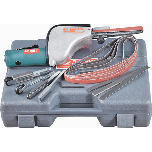 Ponceuses &agrave; ruban Dynafile, 1/8" - 1/2", 1/4" NPTF Duraquip Inc