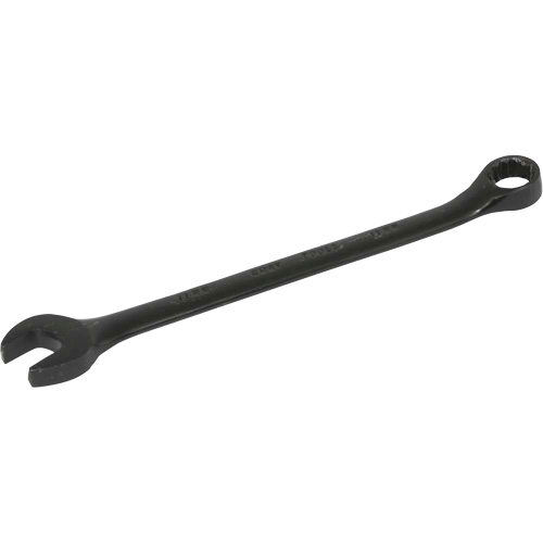 Flat Shank Combination Wrench, 12 Point, 11 mm, Black Oxide Finish Duraquip Inc