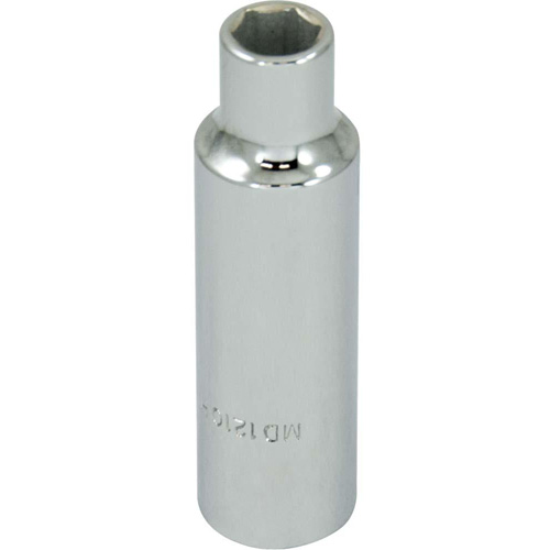  Socket, 10 mm, 1/2" Drive, 6 Points, Deep Duraquip Inc