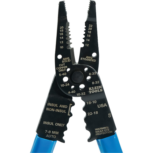 Outils polyvalents &agrave; bec long, 8-1/4" lo, 10 - 22 AWG Duraquip Inc