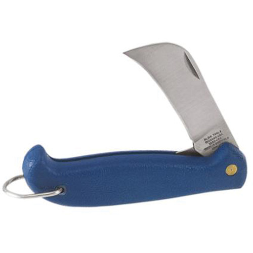 Couteau de poche avec lame &agrave; fendre en bec de faucon Duraquip Inc