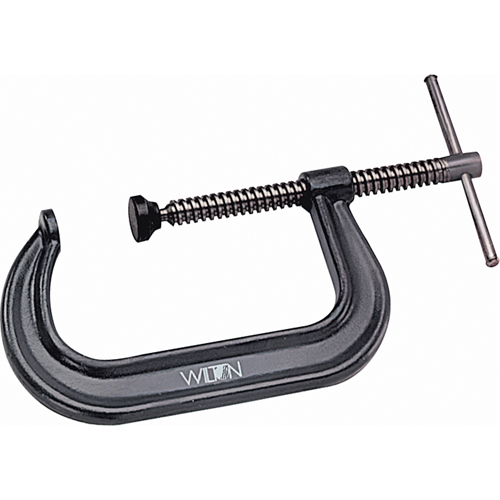 C-Clamp, 4-1/4" (108 mm) Capacity, 3-1/4" (83 mm) Throat Depth Duraquip Inc