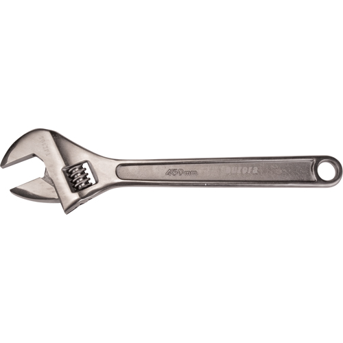 Adjustable Wrench, 18" L, 2-1/4" Max Width, Black Duraquip Inc