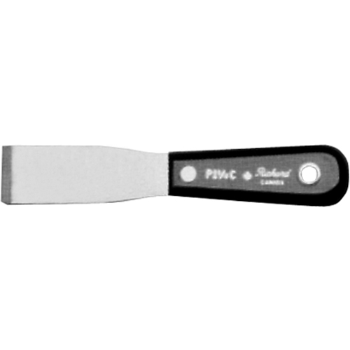 Putty Knife Chisel, Steel Blade, 1-1/4" Wide, Polypropylene Handle Duraquip Inc