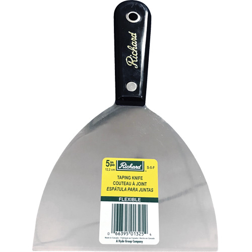 Couteau &agrave; galon sur joint flexible de s&eacute;rie Pro, 5", Lame en Acier &agrave; haute teneur en carbone Duraquip Inc