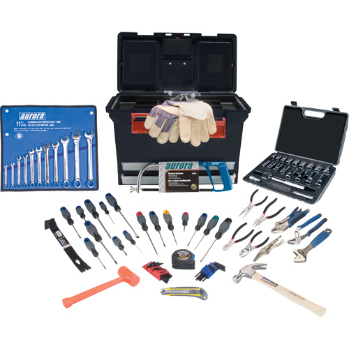 Tradesman Tool Set, 86 Pieces Duraquip Inc