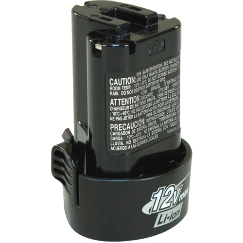 Bloc-piles, Lithium-ion, 12 V, 1,3 A Duraquip Inc