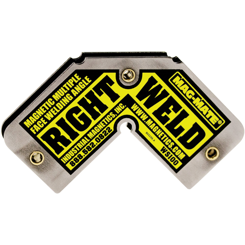 Magnetic Welding Squares, 5-1/2" L x 5/8" W x 2-7/8" H, 40 lbs. Duraquip Inc