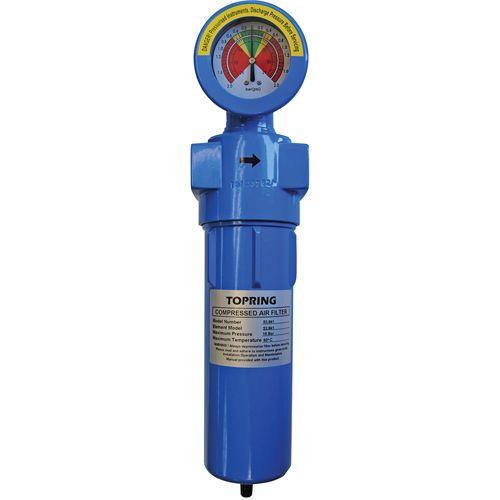 Compressed Air Filters, Modular, 3/4" NPT, Automatic Drain Duraquip Inc