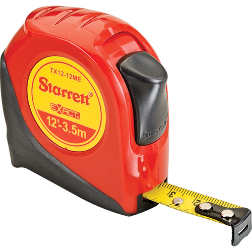 Engineers Measuring Tape, 1/2" x 12', 1/16" Graduations Duraquip Inc