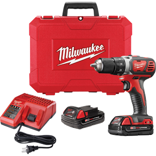 Ensemble perceuses/visseuses compactes M18, Lithium-ion, 18 V, Mandrin 1/2", Couple 500 lb-po Duraquip Inc