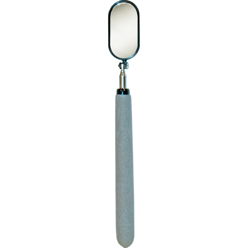 Miroir d'inspection, Ovale, 1-1/2" lo x 1-1/4" la, T&eacute;lescopique Duraquip Inc