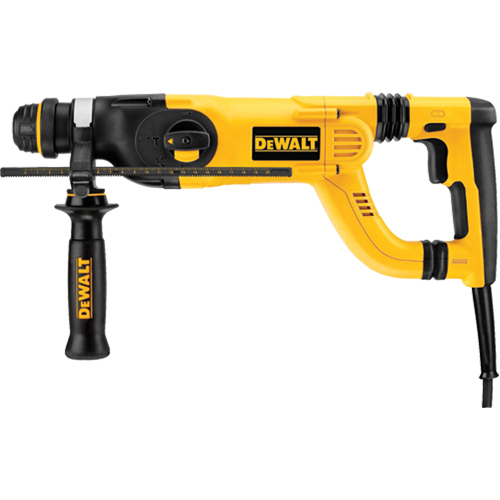 Marteau rotatif SDS &agrave; poign&eacute;e en D, 5/32" - 5/8", 8 A, 0-4300 Coups/min, 0-1150 Tr/min, 2,1 lb-pi Duraquip Inc