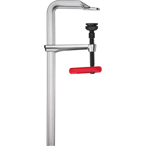 Regular-Duty All-Steel Bar Clamps with Ergonomic Grip, 8" (203.2 mm), 2800 lbs. Clamp Force Duraquip Inc