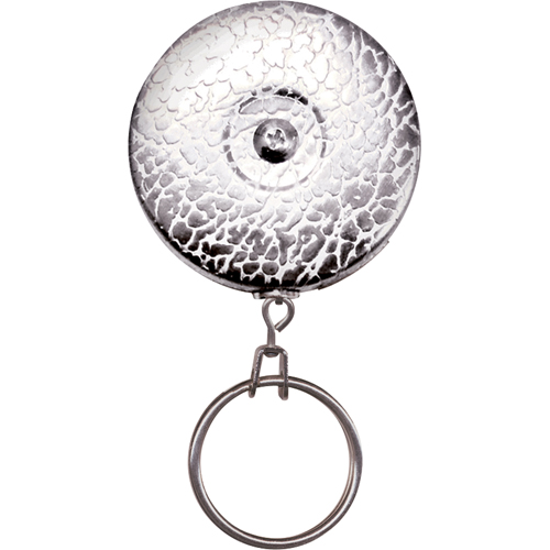 Porte-cl&eacute;s &agrave; d&eacute;vidoir The Original, Chrome, C&acirc;ble 24", Fixation Agrafe de ceinture Duraquip Inc