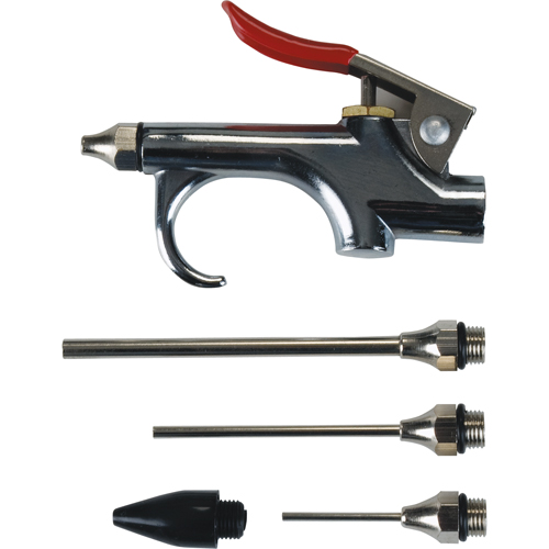 Blow Gun Kit with 5 Interchangeable Tips Duraquip Inc