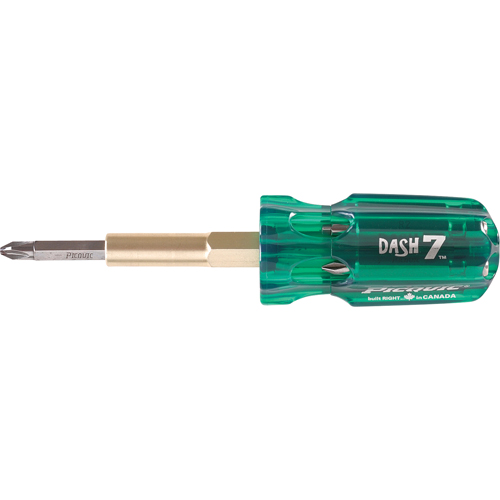 Dash 7 Multi-Bit Screwdrivers, 2" L Duraquip Inc