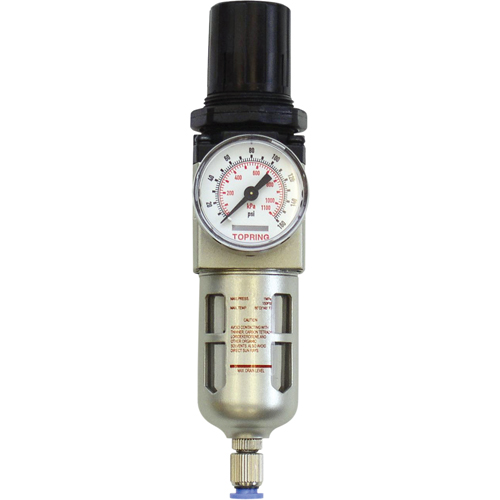 Modular Filter/Regulator, 1/4" NPT, 150 PSI, 0.5 fl.oz. Capacity Duraquip Inc