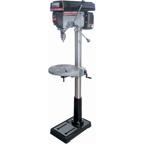 Floor Drill Presses, 17", 5/8" Chuck, 3400 RPM Duraquip Inc