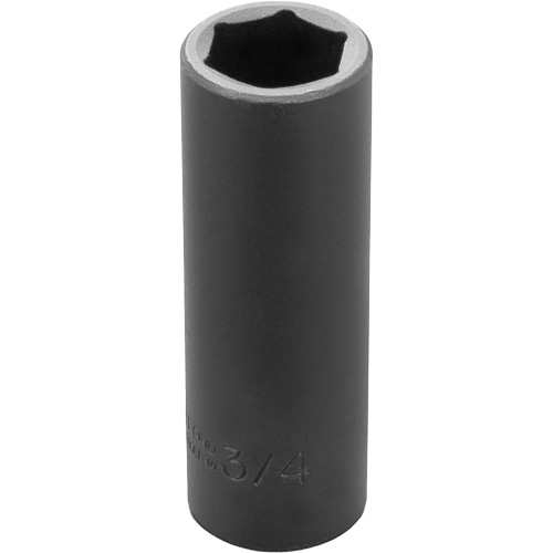 Douille, Chocs, 3/4", Prise 1/2", 6 pans, Profond Duraquip Inc
