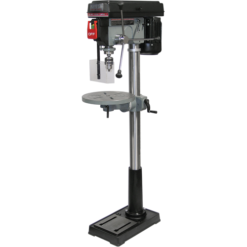 Floor Drill Presses, 17", 5/8" Chuck, 3400 RPM Duraquip Inc