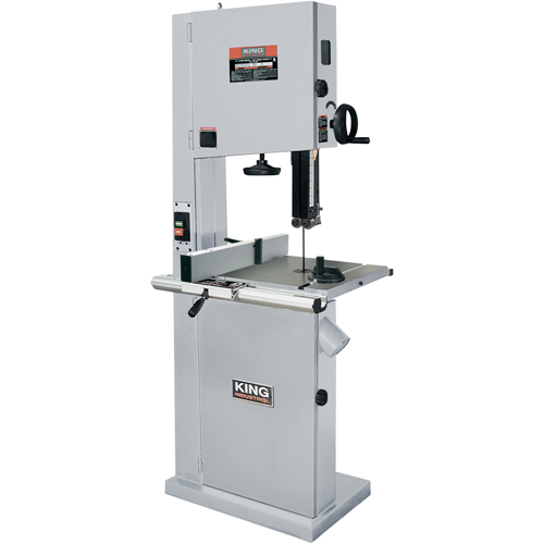 Scies &agrave; ruban de 17" pour bois avec guide &agrave; d&eacute;doublement, Vertical, 220 V Duraquip Inc