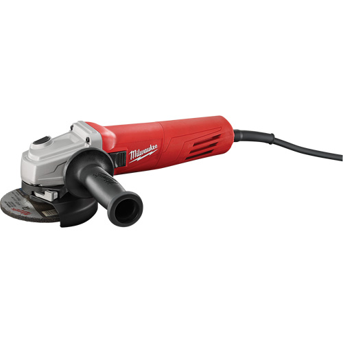 Small Angle Grinder with Slide Lock-On Switch, 4-1/2", 120 V, 11 A, 11000 RPM Duraquip Inc