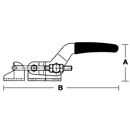Latch Clamps - 300 Series, 360 lbs. Clamping Force Duraquip Inc