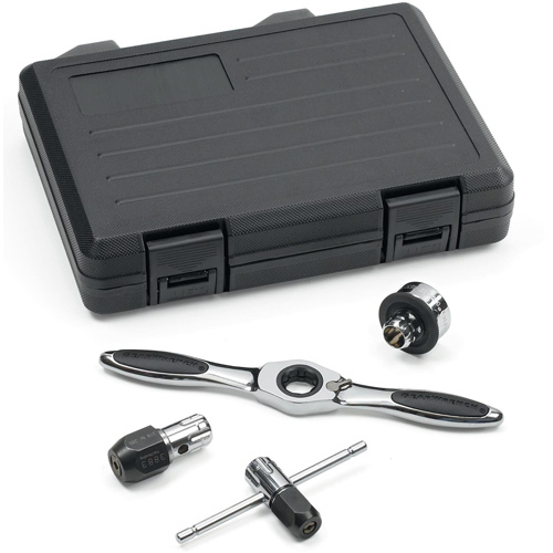Jeu d'accessoires pour taraud &agrave; cliquet & tourne-fili&egrave;re , 5 Morceaux Duraquip Inc