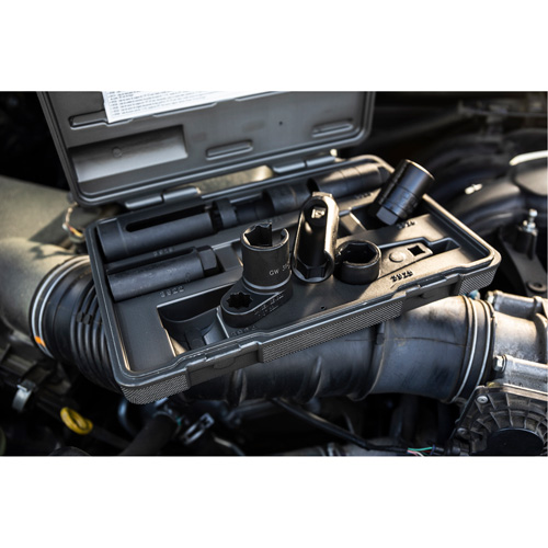 Jeu de douilles de capture & rel&acirc;chement 3/8" & 1/2" Duraquip Inc