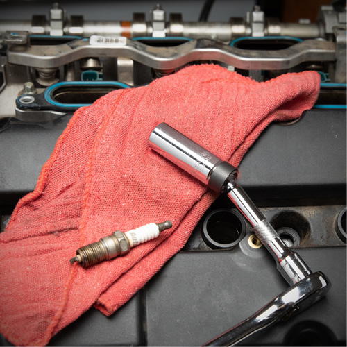 6-Point Magnetic Swivel Spark Plug Socket  Duraquip Inc