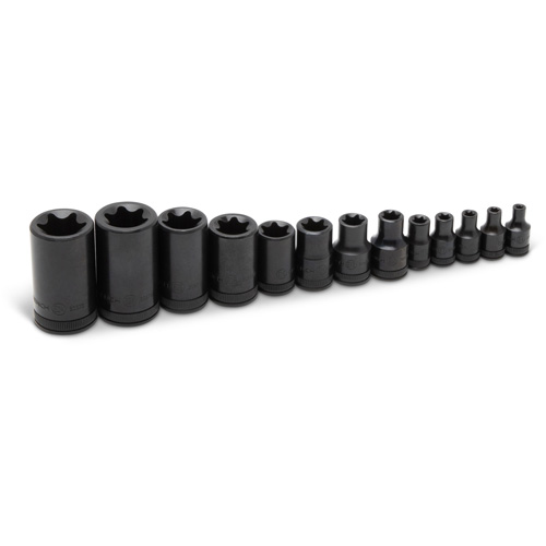 Jeu de douilles externes Torx, Prise 1/2"/1/4"/3/8" Duraquip Inc
