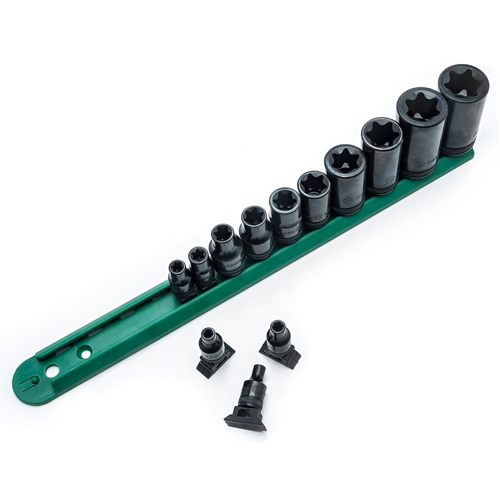 Jeu de douilles externes Torx, Prise 1/2"/1/4"/3/8" Duraquip Inc