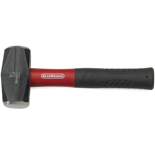 Drilling Hammer, 3 lbs., Fibreglass Handle, 11" L Duraquip Inc