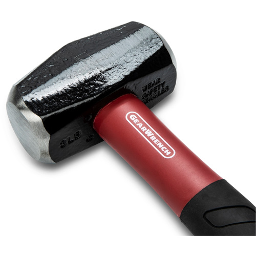 Drilling Hammer, 3 lbs., Fibreglass Handle, 11" L Duraquip Inc