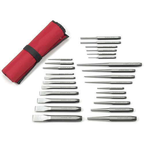 Punch & Chisel Set, 27 Pieces Duraquip Inc